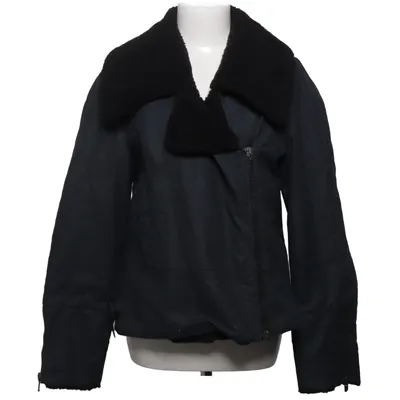 Shearling jas (Grijs, Zwart) van Gunilla Pontén Katoen, Polyurethaan