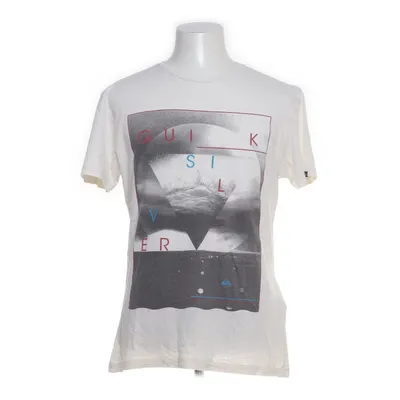T-shirt (Beige, Meerkleurig) van Quiksilver Katoen, Gerecycled polyester