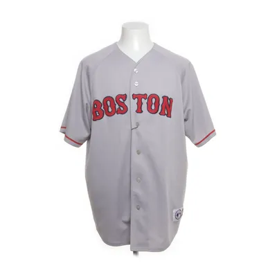 Baseballtröja (Grå) från Majestic Polyester
