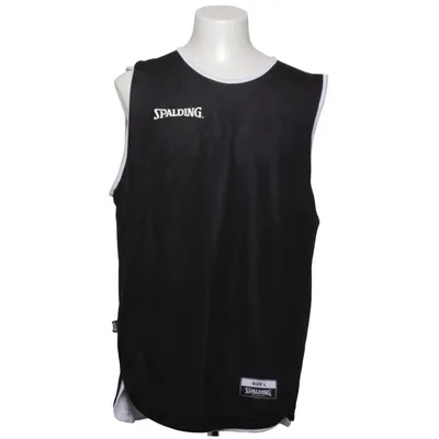 Basketball shirt (Black, White) from Spalding Polyester