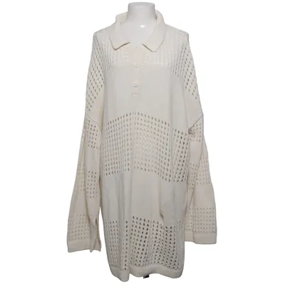 Polo dress (White) from Monki Cotton, Polyester