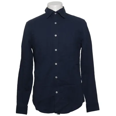 Shirt (Blauw) van Pier One Katoen, Elastaan