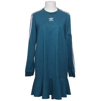 Jurk (Blauw) van Adidas Originals Katoen, Elastaan, Polyester