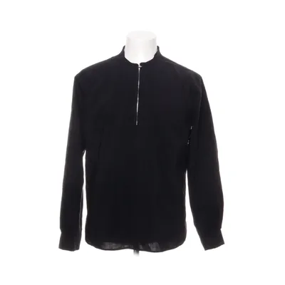 Henley shirt (Black) from Our Legacy Mohair, Wool