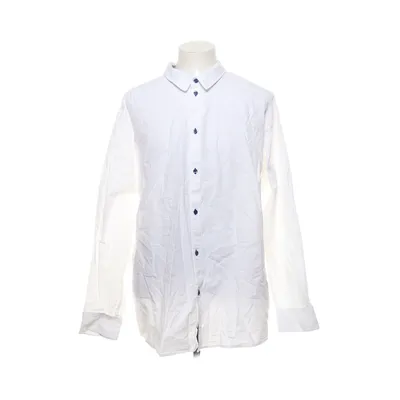 Skjorta (Vit, Blå) från Pier One Ekologisk bomull