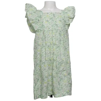 Klänning (Grön, Flerfärgad) från H&M Bomull