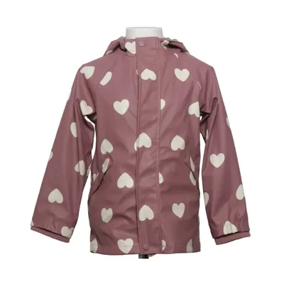 Veste imperméable (Violet, Blanc) de Famy Coton, Polyester, Polyuréthane