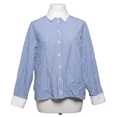 Shirt (Blue, White) from Tibi Cotton