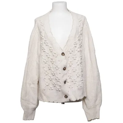 Cardigan (Rose Bobble Stitch) fra Needle & Thread Bomuld, Merinould, Polyamid