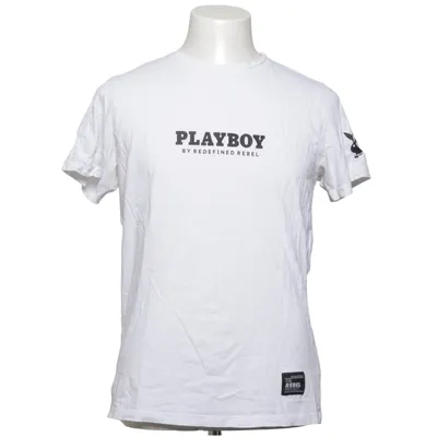 T-shirt (Wit) van Playboy Katoen