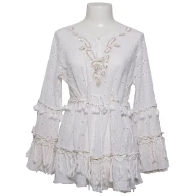 Blouse (White) from Golden Days Paris Cotton