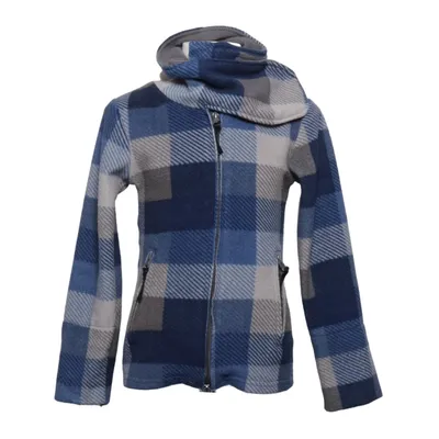 Fleecejacka (Blå, Grå, Vit) från Girls Polyester