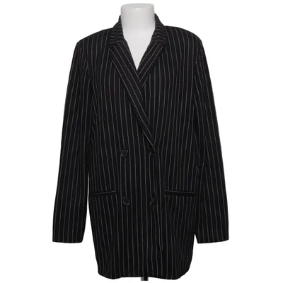 Blazer (Schwarz, Weiß) von Jacqueline de Yong Elasthan, Polyamid, Polyester, Viskose