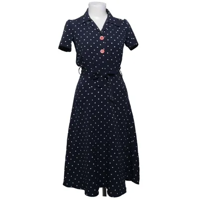 Skjortklänning (Blå, Flerfärgad) från Pretty Retro Polyester