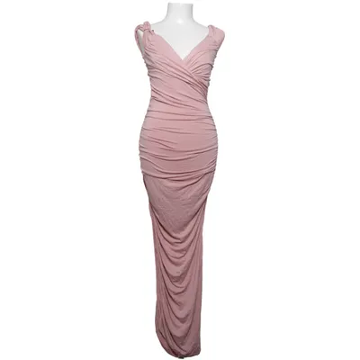 Wrap dress (Pink) from Fashion Nova