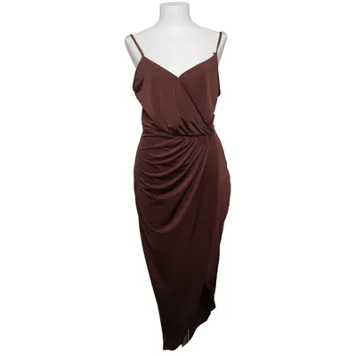 Wikkeljurk (Wrap Ruched Printed Dress) van NLY One Elastaan, Polyester