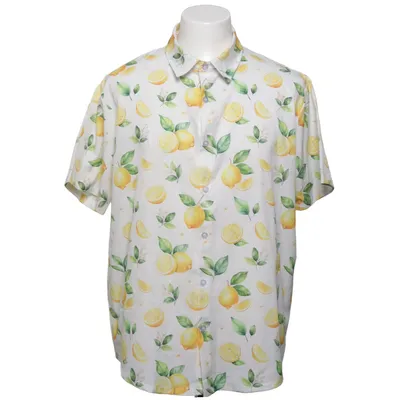 Short sleeve shirt (White, Yellow, Green) Polyester