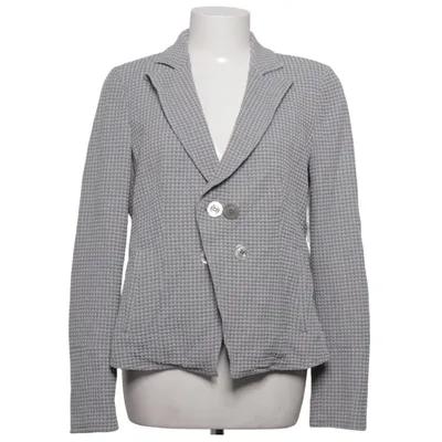 Blazer (Grijs) van Armani Collezioni Katoen, Elastaan, Polyamide, Viscose