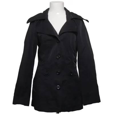 Trenchcoat (Sort) fra Miss H. Bomuld, Polyester