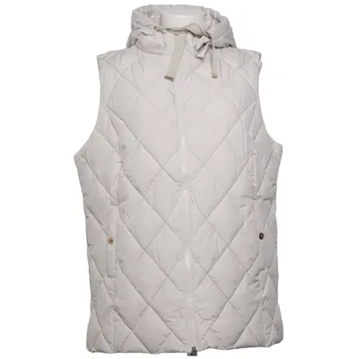 Outer vest (Beige) from VA Milano Polyester