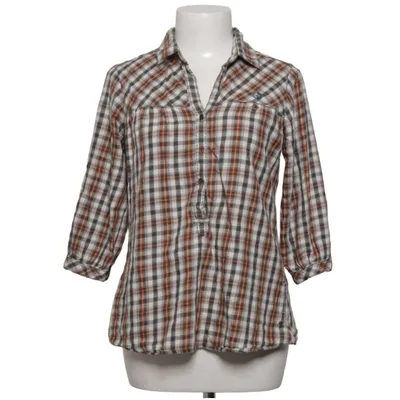Flanellen overhemd (Beige, Bruin, Meerkleurig) van Arqueonautas Katoen