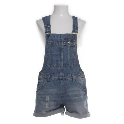 Hängselshorts (Blå) från Brave Soul Bomull, Polyester, Viskos