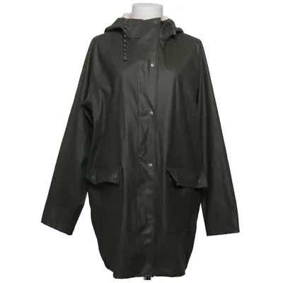 Regnfrakke (Grøn) fra Up2Fashion Polyester, Polyurethan