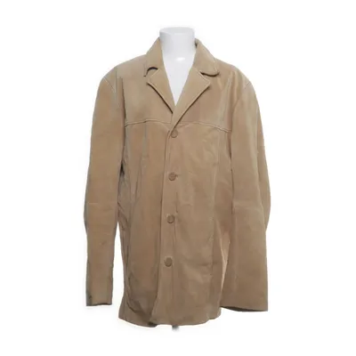 Läderjacka (Beige) från Qipsy Skinn, Polyester