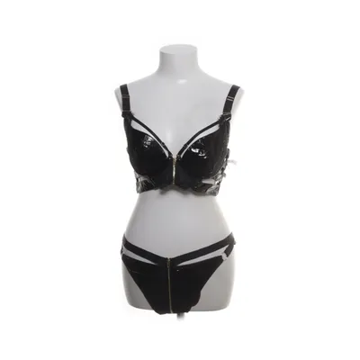 Ondergoed set (Zwart) van Private Member Polyester, Elastaan, Polyamide, Katoen