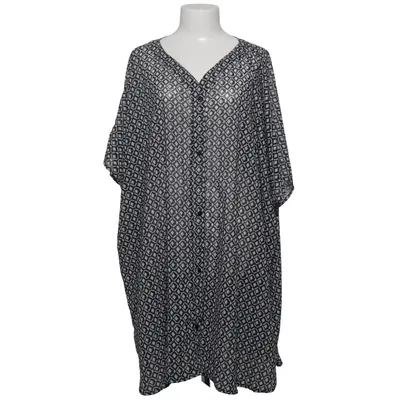 Top (Black, White) from Trofé Polyester