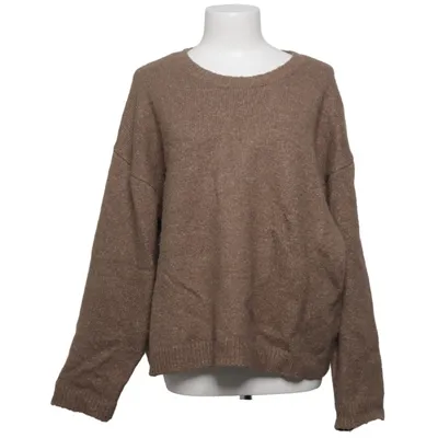Strickpullover (Braun) von NA-KD Acryl, Alpakawolle, Elasthan, Polyamid, Polyester