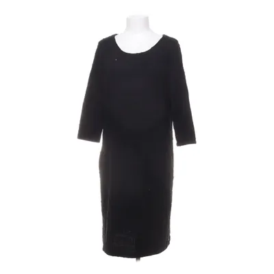 Robe (Noir) de Angelle Milan Coton, Élasthane, Polyester