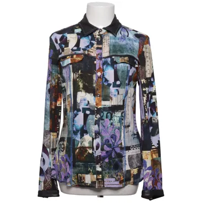Chemise (Bleu, Multicolore) de Tinta Élasthane, Polyester, Viscose