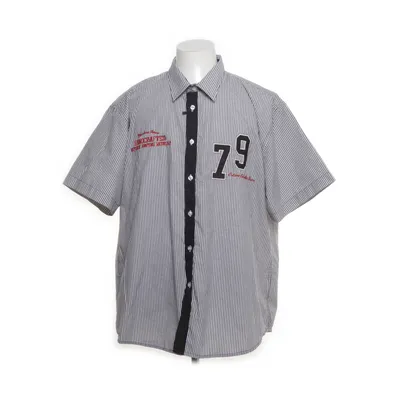 Short sleeve shirt (White, Black) from Urban Cotton, Polyester