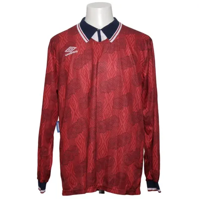 Træningstrøje (Rød, Blå, Hvid) fra Umbro Bomuld, Polyester