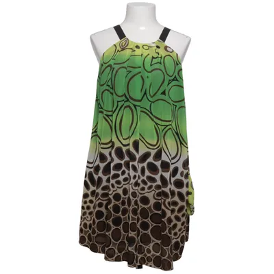Jurk (Groen, Bruin, Wit) van Denny Rose Polyester