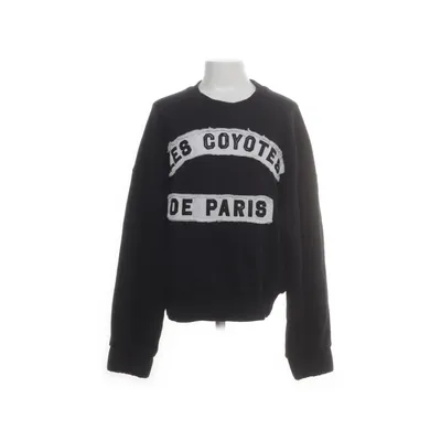 Sweatshirt (Zwart, Wit) van Les Coyotes de Paris Katoen, Polyamide, Elastaan