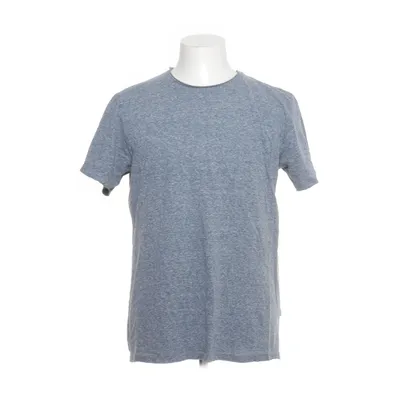 T-shirt (Blauw) van RVLT Revolution Katoen, Linnen, Polyester