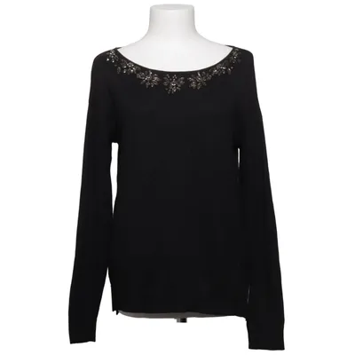 Sweater (Black) from Suzanna Cashmere, Polyamide, Viscose, Wool