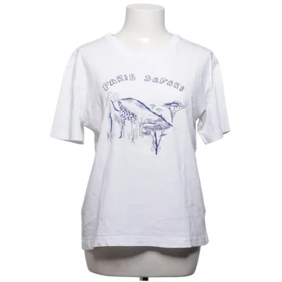 T-shirt (Wit, Blauw) van & Other Stories Katoen
