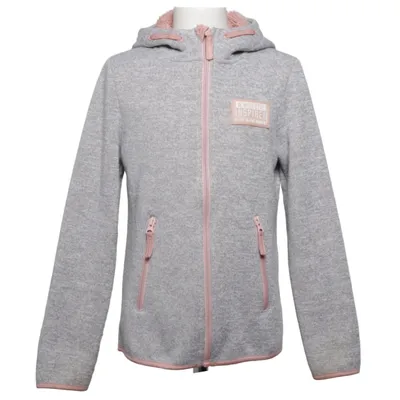 Kapuzenpullover (Grau, Pink) von Y.F.K Elasthan, Polyester