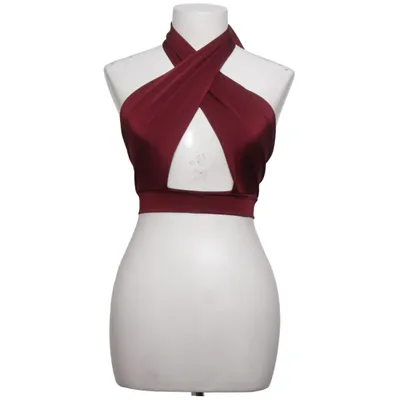Haut dos-nu (Rouge) de Fashion Nova