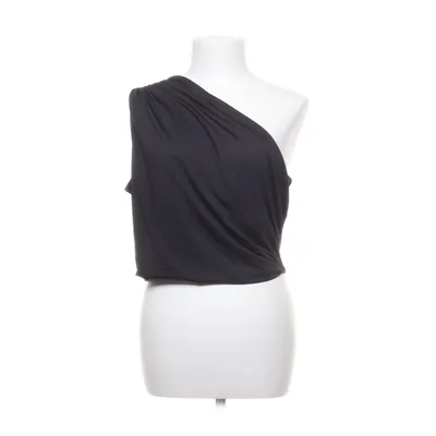 Crop top (Noir) de H&M Modern Classic Élasthane, Polyester