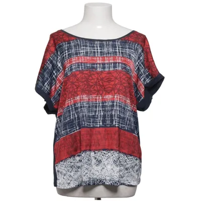 Haut (Bleu, Rouge, Blanc) de Mas Fashion Élasthane, Polyester, Viscose