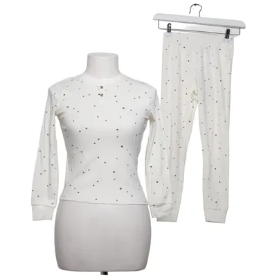 Pyjamas (Vit, Svart) från H&M Bomull, Elastan