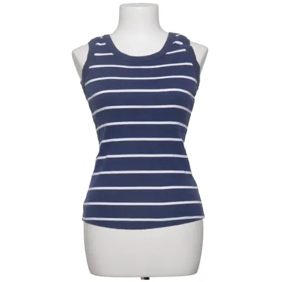 Débardeur (Bleu, Blanc) de Point Zero Coton