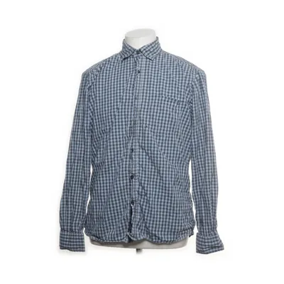 Skjorta (Blå, Vit) från Kent Bomull