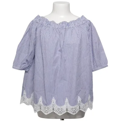 Top (Blue, White) from Darling Harbour Cotton