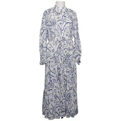 Maxi dress (Blue, White) from H&M