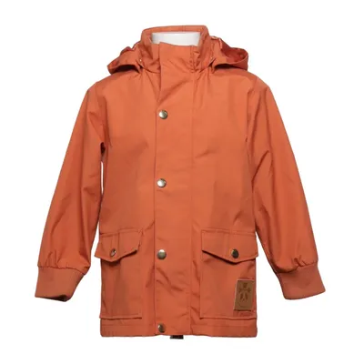 Regenjack (Oranje) van Mini Rodini Katoen, Polyester